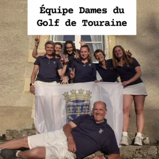 ⛳️Notre équipe dames est entrée en lice ce jeudi sur le Golf du Nivernais pour le championnat de France par équipes de 3️⃣ème division.

✅️Sur un parcours très exigeant,  nos dames ont réussi un bon premier tour qui les classe à la 7ème place. 👏👏👏
Tout reste à faire demain pour figurer dans le top 8 et entrevoir une remontée en 2ème division.

💪On y croit fort! 💪
🟡🔵Allez les filles, allez Touraine🔵🟡
